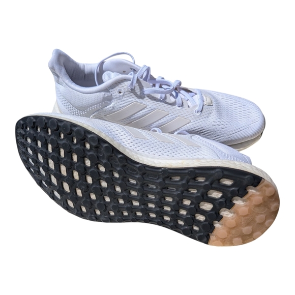 Adidas White Running Sneakers - Picture 8 of 9